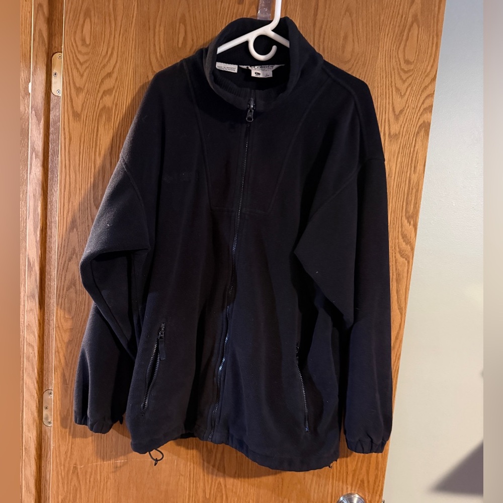 Columbia Black Fleece Jacket